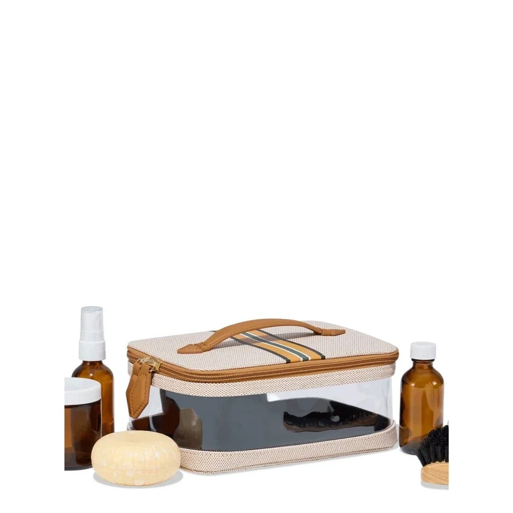 NEW | Paravel Cabana Mini See All Vanity Case | Shandy